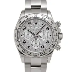 ROLEX COSMOGRAPH DAYTONA 116509ZEA PAVE DIAMONDS/SILVER WATCH 675968
