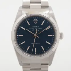 ROLEX AIR-KING 14000M SS SS AT BLUE-FACE