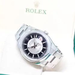ROLEX 36MM OYSTER PERPETUAL TUXEDO DATEJUST REF: 116200 (2015)