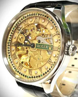 ROLEX 48MM MARRIAGE WATCH 1946 POCKET MOVEMENT 16 JEWELS S N 467385 VINTAGE