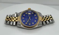 BLUE DIAL TWO-TONE