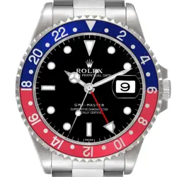 ROLEX GMT MASTER BLUE RED PEPSI BEZEL STEEL MENS WATCH 16700 BOX PAPERS