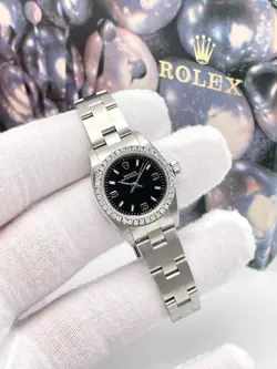 24MM BLACK DIAL