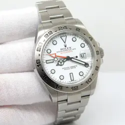 ROLEX 216570 EXPLORER II WITH WHITE DIAL