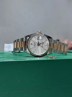ROLEX DATEJUST 126231 36MM - EVEROSE & STEEL - 2021 NEW & UNWORN FULL SET