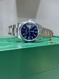 ROLEX DATEJUST 36MM 126200 STAINLESS STEEL SMOOTH BEZEL (FULL SET WITH STICKERS)