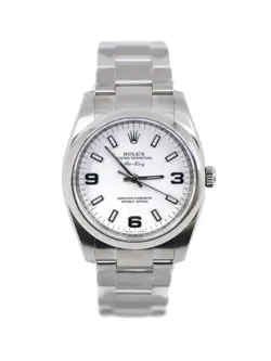 ROLEX OYSTER PERPETUAL STAINLESS STEEL WATCH 114200