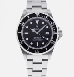 ROLEX 40MM SEA-DWELLER 16600 BLACK DIAL 4,000FT 1,220M STEEL DIVER 2008 SUB