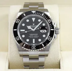 NEW 2021 ROLEX SUBMARINER DATE 126610LN 41MM BLACK STEEL BOX PAPERS