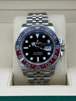 ROLEX GMT MASTER II, PEPSI, 40MM, 126710BLRO, 2024 - COMES W/ JUBILEE AND OYSTER