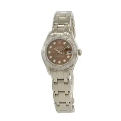 ROLEX LADY-DATEJUST PEARLMASTER 80319 CHOCOLATE DIAMOND DIAL