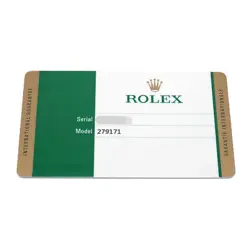 USED ROLEX Lady Datejust 28 279171 Brown Case: 28×28mm Ladies Watch #101215