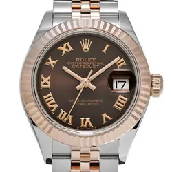 USED ROLEX Lady Datejust 28 279171 Brown Case: 28×28mm Ladies Watch #101215