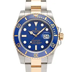 USED ROLEX SUBMARINER DATE 116613LB BLUE CASE: 40.0×40.0MM MEN'S WATCH #101015