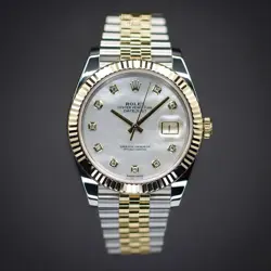 ROLEX DATEJUST 41 | MOTHER-OF-PEARL | DIAMOND MARKERS | REF. 126333 | FULL SET