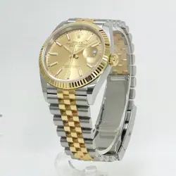 ROLEX DATEJUST 36 126233 18K YELLOW GOLD K18YG STAINLESS STEEL AUTOMATIC  862410