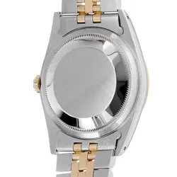 ROLEX DATEJUST 10P DIAMOND 16233G BLACK L 861924