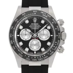 ROLEX COSMOGRAPH DAYTONA 8P DIAMOND 126519LNG BLACK X STEEL RANDOM NUMBER SE...