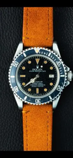 ROLEX SEA-DWELLER 16660 SILVER OYSTER BRACELET WITH BLACK BEZEL