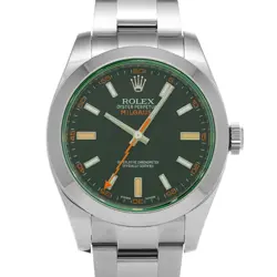 ROLEX MILGAUSS 116400GV INTENSE BLACK WATCH 677316