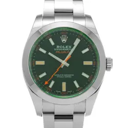 ROLEX MILGAUSS 116400GV INTENSE BLACK WATCH 676846
