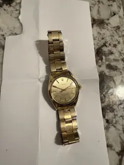 ROLEX OYSTER PERPETUAL WITH PAPERS