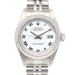 ROLEX DATEJUST WATCHES 79174 STAINLESS STEEL K18 WHITE GOLD Y NUMBER USED