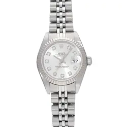 ROLEX DATEJUST 79174G SILVER/DIAMOND WATCH 676883