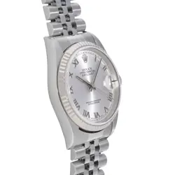 ROLEX Datejust 16234 gray WATCH 676909