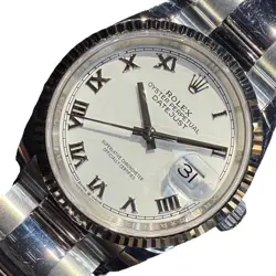 ROLEX DATEJUST 36 126234 K18WG SS #OK413