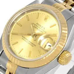 rolex 69173 Datejust 1993's Champagne Dial YG watch women TO167830