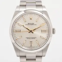 ROLEX OYSTER PERPETUAL 124300 SS SS AT SILVER-FACE