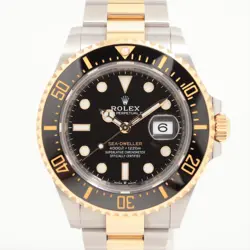 ROLEX SEA-DWELLER 126603 SS×YG SS×YG AT BLACK DIAL 1 EXTRA LINK