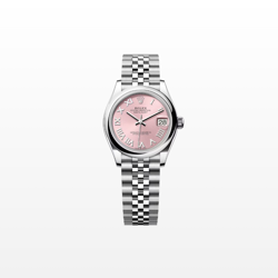 UNWORN ROLEX DATEJUST 31MM, PINK ROMAN, JUBILEE, 278240, DATED 2025