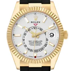 WHITE DIAL OYSTERFLEX