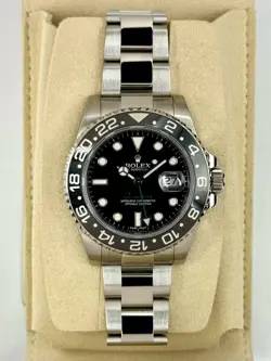 2024 CPO ROLEX GMT-MASTER II 40MM 116710LN BLACK DIAL