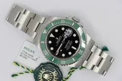 ROLEX SUBMARINER 126610LV MARK 1 GREEN BEZEL BLACK DIAL BOX & PAPER YEAR 2020