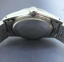 Rolex Date Ref# 15000 Stainless Steel Oyster Bracelet Watch 34 MM