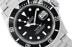 ROLEX 40MM SUBMARINER DATE STAINLESS STEEL #16610 BLACK DIAL YEAR 2010
