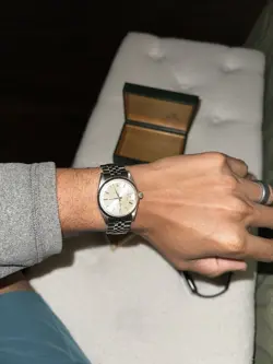 1971 Vintage ROLEX DateJust 1601 Automatic 36mm Oyster perpetual OG box / Links