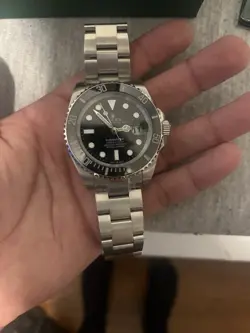 BLACK SUBMARINER ROLEX