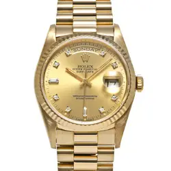 USED ROLEX DAY DATE 18238A CASE: 36×36MM BAND: 18CM MEN'S WATCH #103015