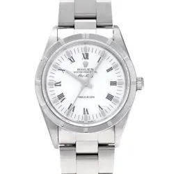 ROLEX AIR-KING 14010 WHITE WATCH 675982