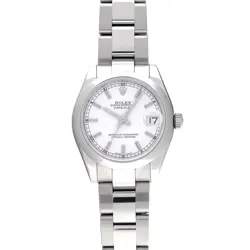 ROLEX DATEJUST 178240 WHITE WATCH 678276