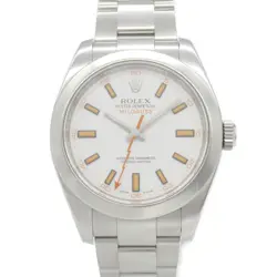 ROLEX MILGAUSS V SERIES SS MEN'S WHITE 116400 #MM028
