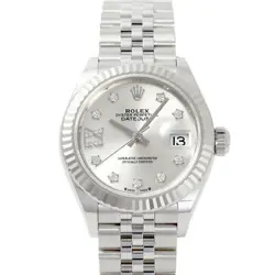 USED ROLEX DATEJUST 279174G SILVER CASE: 28.0MM LADIES WATCH #101015