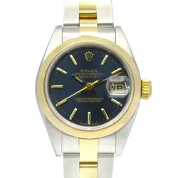 ROLEX DATEJUST P-SERIES K18YG SS LADIES BA/OYSTER 79163 #MM101