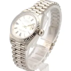 ROLEX Datejust P Serial K18WG Ladies 69 Sapphire 79179 #MM019