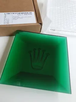 100% GENUINE ROLEX OEM GREEN DEALER WATCH PLINTH ORIGINAL PACKAGING