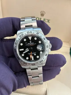 ROLEX EXPLORER II 216570 BLACK DIAL AUTOMATIC OYSTER BRACELET BOX + PAPERS 2020